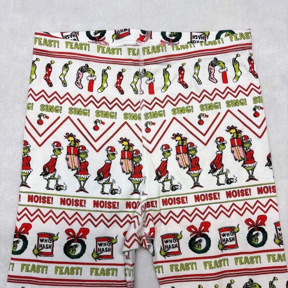 Hanna Andersson Dr Seuss Grinch Fair Isle Pajama Set Youth Size 160cm US 14 - Picture 9 of 12